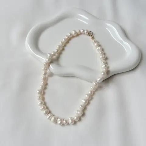 Collier perles d'eau douce