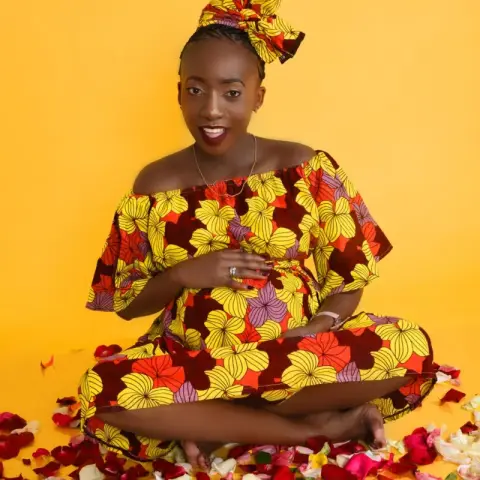 Robe épaules dénudées Soleil