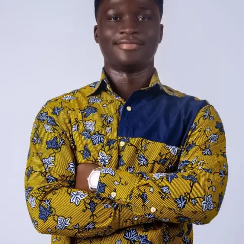 Chemise bicolore Moutarde