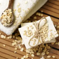 Oat milk soap bar